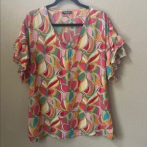 HEIMISH USA Multicolor Floral Blouse